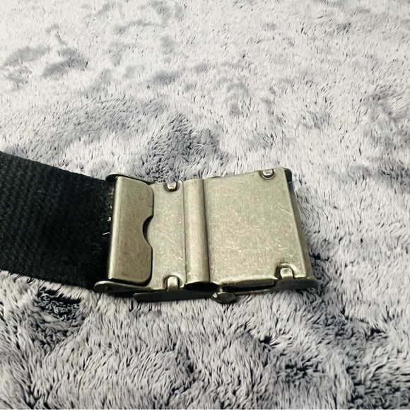 Genuine Dickies Black Web Belt with Metal Buckle – Adjustable 44” - Picture 4 of 4